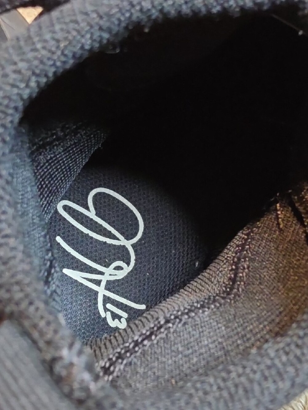 Adidas Harden Volume 7 Basketball Black Knit Lace-Up Sneakers - Picture 4 of 6